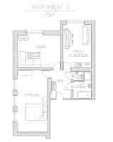 Apartment with Mountain View