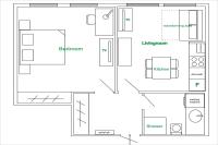 One-Bedroom Apartment with Free Parking