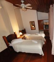Budget Twin Room Internal View and Internal Garden