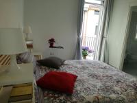 Tweepersoonskamer met een Balkon en een Eigen 
Badkamer