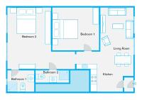 The Goethe Group Loft, 2 BR, 2 bath rooms, one living room, family friendly, 2-5 Guests - Chambres d'hôtes Berlin