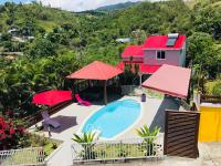 Le val de lys-piscine privée - B&B Vieux-Habitants