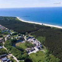 Smilčių Trio keturviečiai apartamentai su terasa - B&B