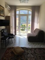 Double bed room with Sofa and Bay View