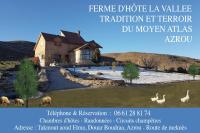 Ferme D’hôte La Vallée - Bed and Breakfast Azrou