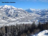 Appartement T4 esprit chalet jolie vue PRA LOUP 1600 - B&B Pra-Loup