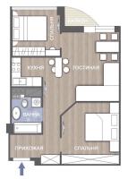 Apartamento de 2 dormitorios con vistas al mar