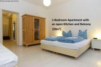 One-Bedroom Apartment with an open Kitchen and Balcony (50 m2)