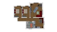 Apartamento de 2 dormitorios (4-6 adultos) 