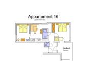 Superior Two-Bedroom Apartment with Balcony