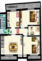 Apartment mit 2 Schlafzimmern