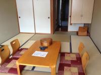 Japanese-Style Family Room with Mountain View