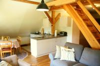 Apartment mit Gartenblick