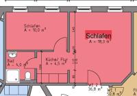 Apartment mit 2 Schlafzimmern