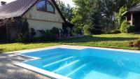 Dom Grabowa z sauną i podgrzewanym basenem - B&B