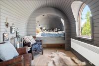 Konglehytta: Panoramautsikt - Sauna - 60 min fra Oslo - Chambres d'hôtes Stange