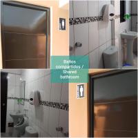 Camera Doppia con Letti Singoli e Bagno in Comune