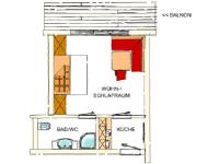 Appartamento con 1 Camera da Letto