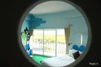 Habitación Cuádruple con vistas al mar