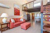 Two bedroom apartment with mezzanine, private hot tub and sea view
