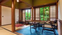 Driepersoonskamer in Japanse stijl met Warmwaterbronbad - Villa