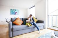 Urban's Large 2 bed, 2 bath luxury apartment with secure parking - B&B Oxford