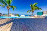 Villa Élysée - Vue mer et piscine à Saint-Gilles - B&B Grand Fond