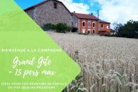 Grand Gite Maison d Alice Auvergne - 15 personnes - B&B Saint-Bonnet-des-Quarts