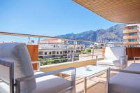 Large terrace with views on the cliffs at Balcon De Los Gigantes - Bed and Breakfast Puerto de Santiago
