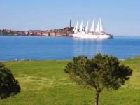 Apartment mit 1 Schlafzimmer, Balkon und Meerblick