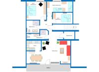 Appartamento con 3 Camere da Letto