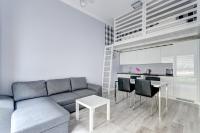 Studio Apartment with Mezzanine, Sofa Bed, Side River View and Garden (4 Adults)