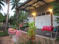 Cabaña con vistas al jardín