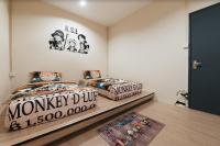 Tweepersoonskamer met 1 of 2 Bedden en Gedeelde Badkamer