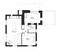 Huis met 2 Slaapkamers