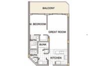 Apartment with Pool View 