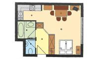 Appartement 1 Chambre