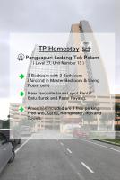 TP Homestay, Pangsapuri Ldg Tok Pelam - Chambres d’hôtes Kuala Terengganu