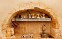 Doppelzimmer im Trullo Steinhaus