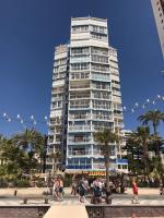 Apartamento Torre Yago primera linea playa Benidorm con Wi-Fi & AC - Chambres d’hôtes Benidorm