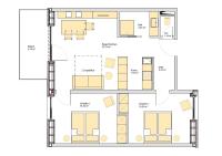 Two-Bedroom Apartment "Storchennest" river view