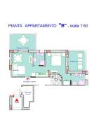 Apartment mit Gartenblick