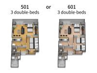 One-Bedroom Apartment (501/601)