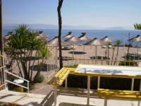 Standaard Tweepersoonskamer met 2 Aparte Bedden en Uitzicht op Zee