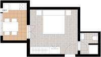 Appartamento con 1 Camera da Letto