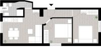 Appartamento con 2 Camere da Letto