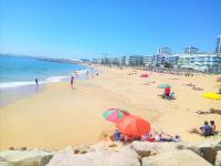 Atlantico 8- Vista Mar, Ar-Condicionado, 80mt Praia, Wifi - Chambres d'hôtes Quarteira