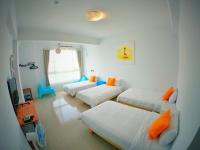 Quadruple Room with four single beds