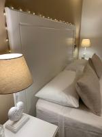 Dreibettzimmer mit Gartenblick