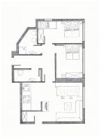Apartment mit 2 Schlafzimmern